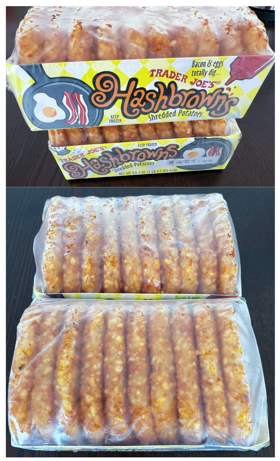 土豆薯饼（Hashbrowns Shredded Potatoes）